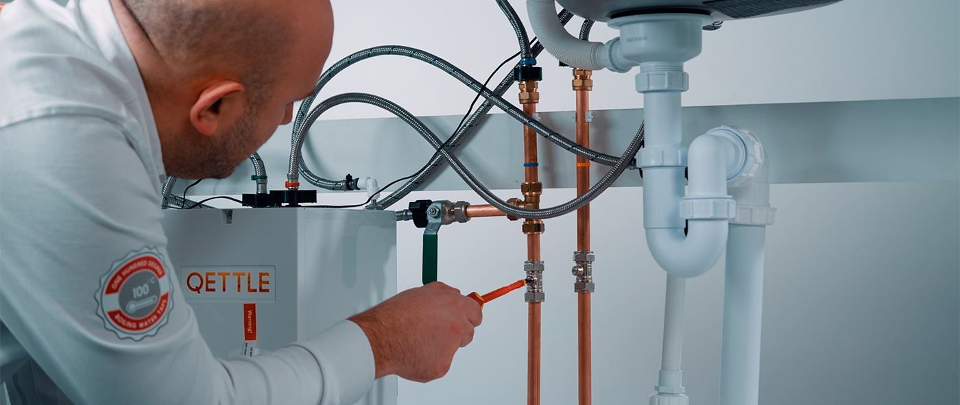 QETTLE Boiling Water Taps Installation